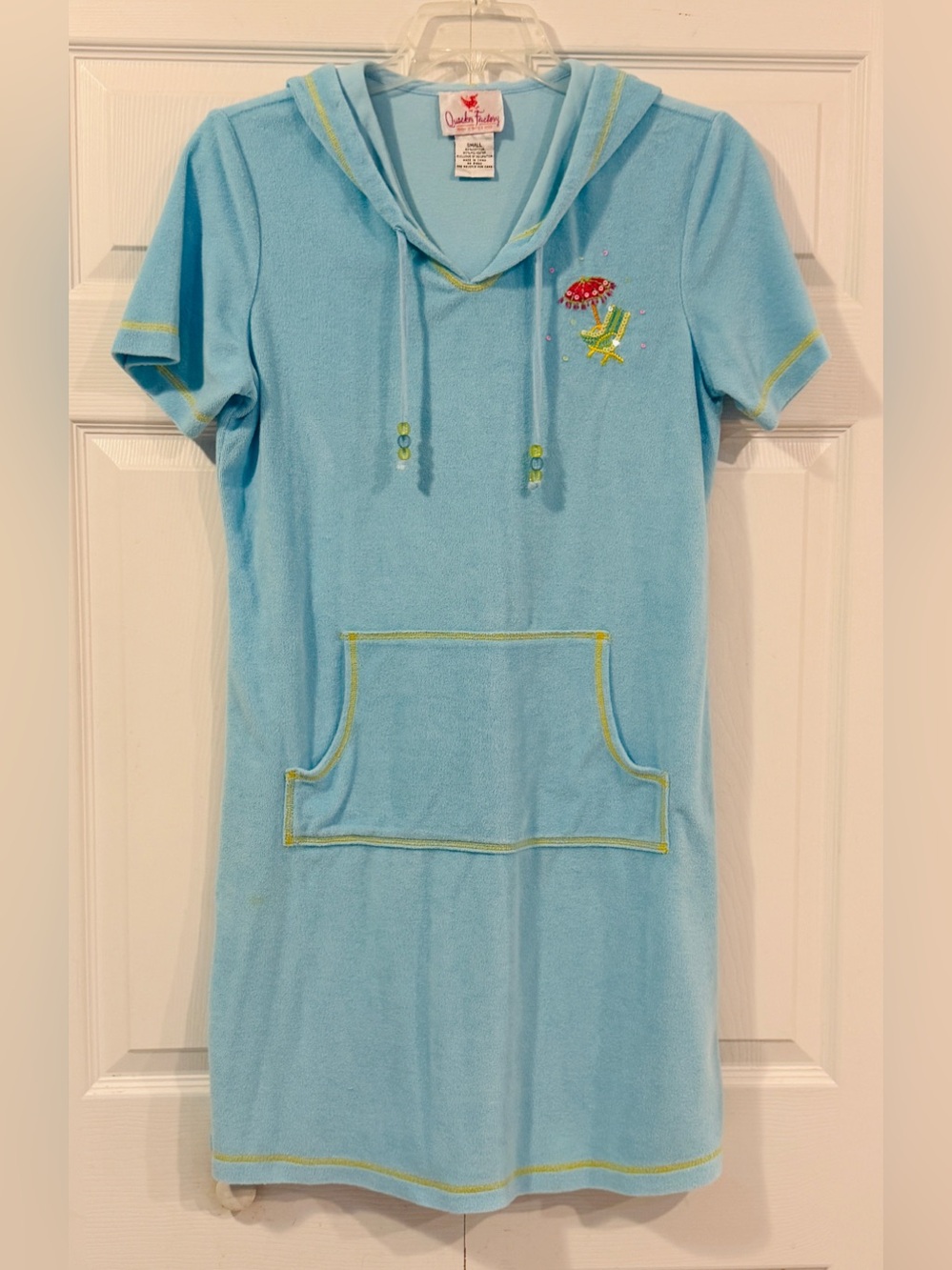 Quacker Factory Terry Dress Swim Coverup